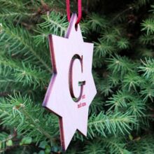 7-teiliges Weihnachtsstern-Set "Frieden auf Erden!"