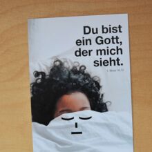 Kartenset Jahreslosung 2023 "verschlafen"