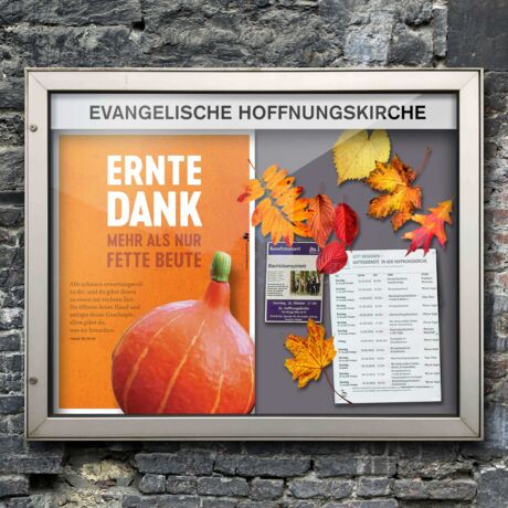 Plakat-Set Schaukasten