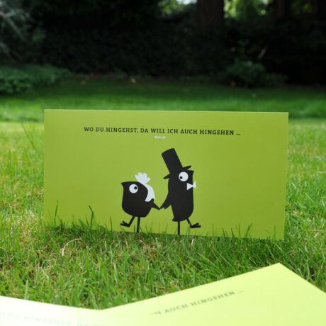 Klappkarte Hochzeit