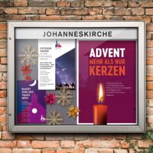 Plakat-Set Schaukasten